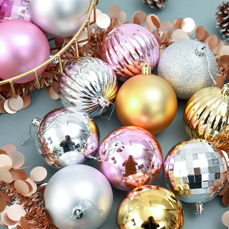 Christmas Ornament featuring a festive set of Christmas ornaments for tree decorating.