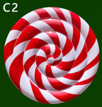 Christmas Ornament featuring oversized lollipop Christmas ornament decor.