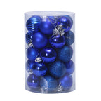 Christmas Ornament featuring a festive set of Christmas ornaments for tree decorating.