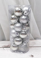 Christmas Ornament featuring a festive set of Christmas ornaments for tree decorating.