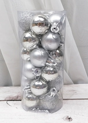 Christmas Ornament featuring a festive set of Christmas ornaments for tree decorating.