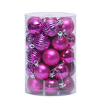 Christmas Ornament featuring a festive set of Christmas ornaments for tree decorating.