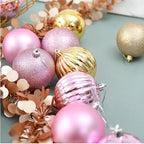 Christmas Ornament featuring a festive set of Christmas ornaments for tree decorating.