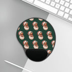 Ergonomic Christmas Mouse Pad featuring Classic Santa Ergo Mouse Pad holiday artwork.