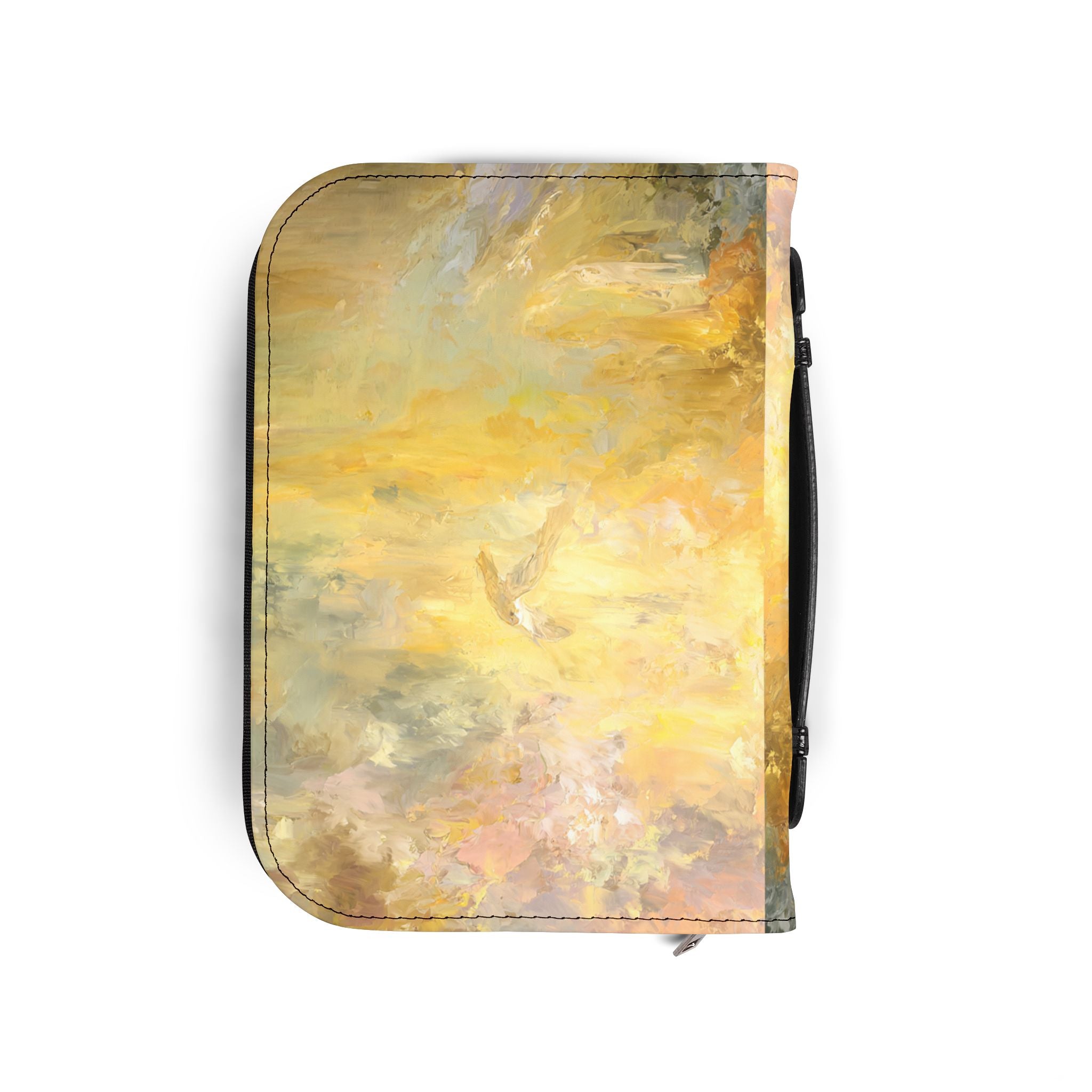 Bible Cover featuring an inspirational Bible verse design on a protective Bible cover.