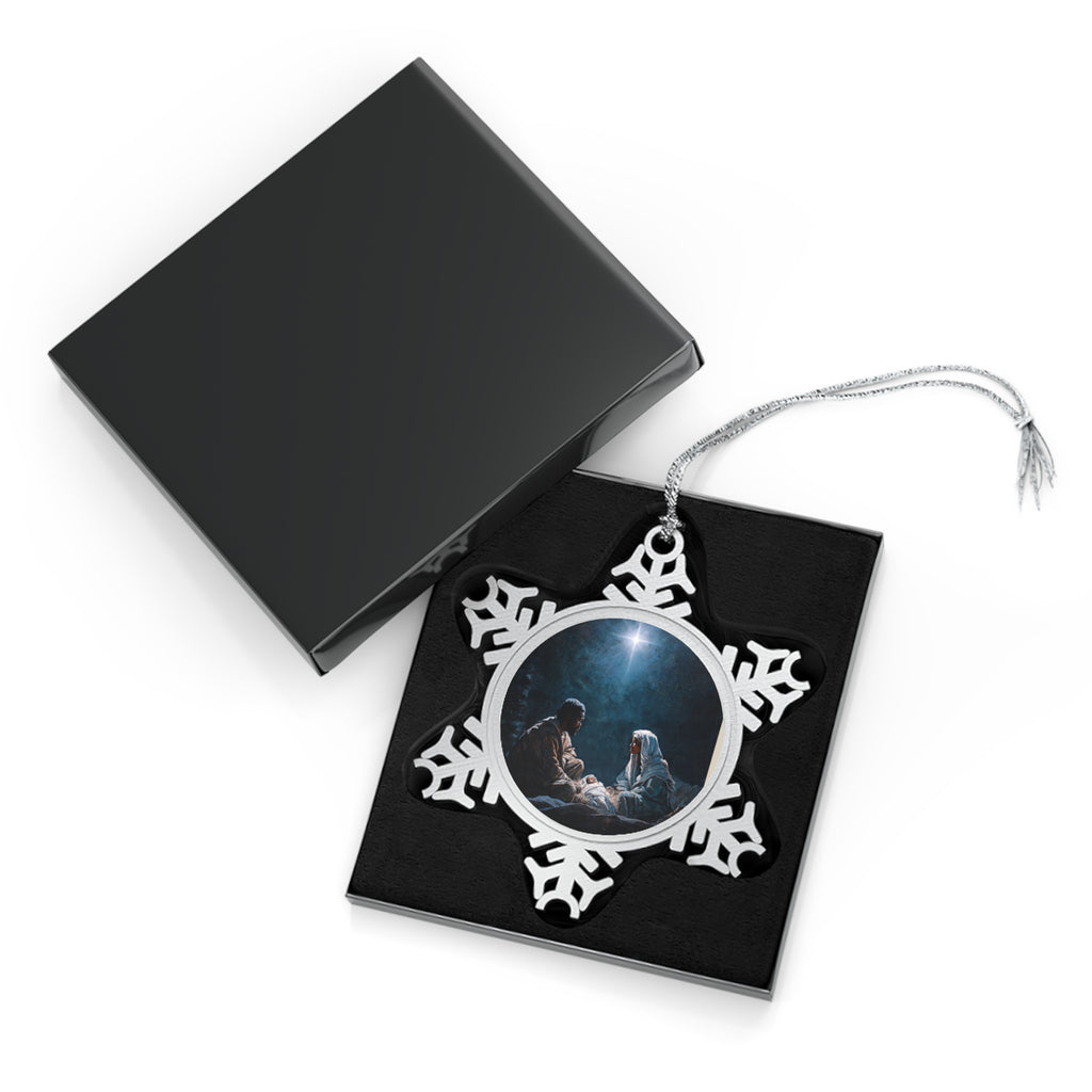 Copy of Pewter Snowflake Ornament