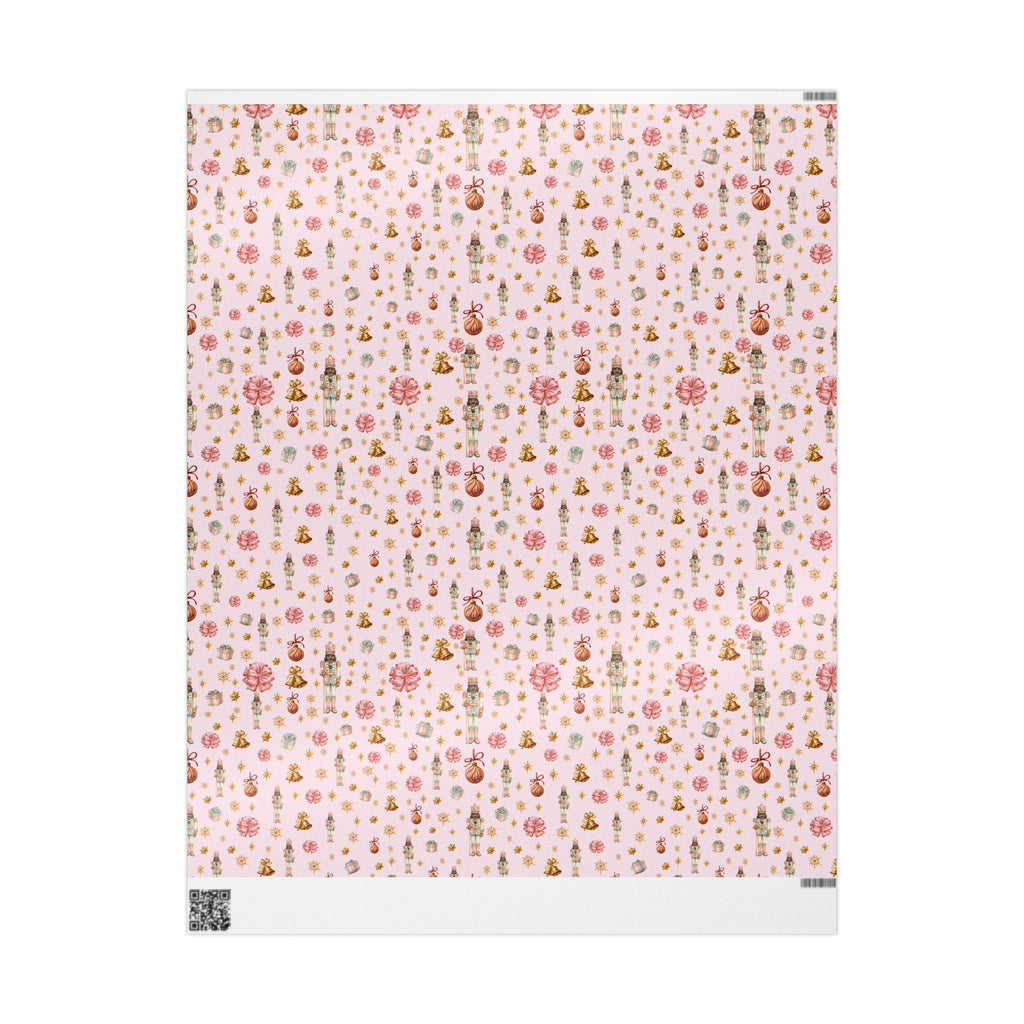 Pink Sugar Plum Nutcracker Gift Wrap