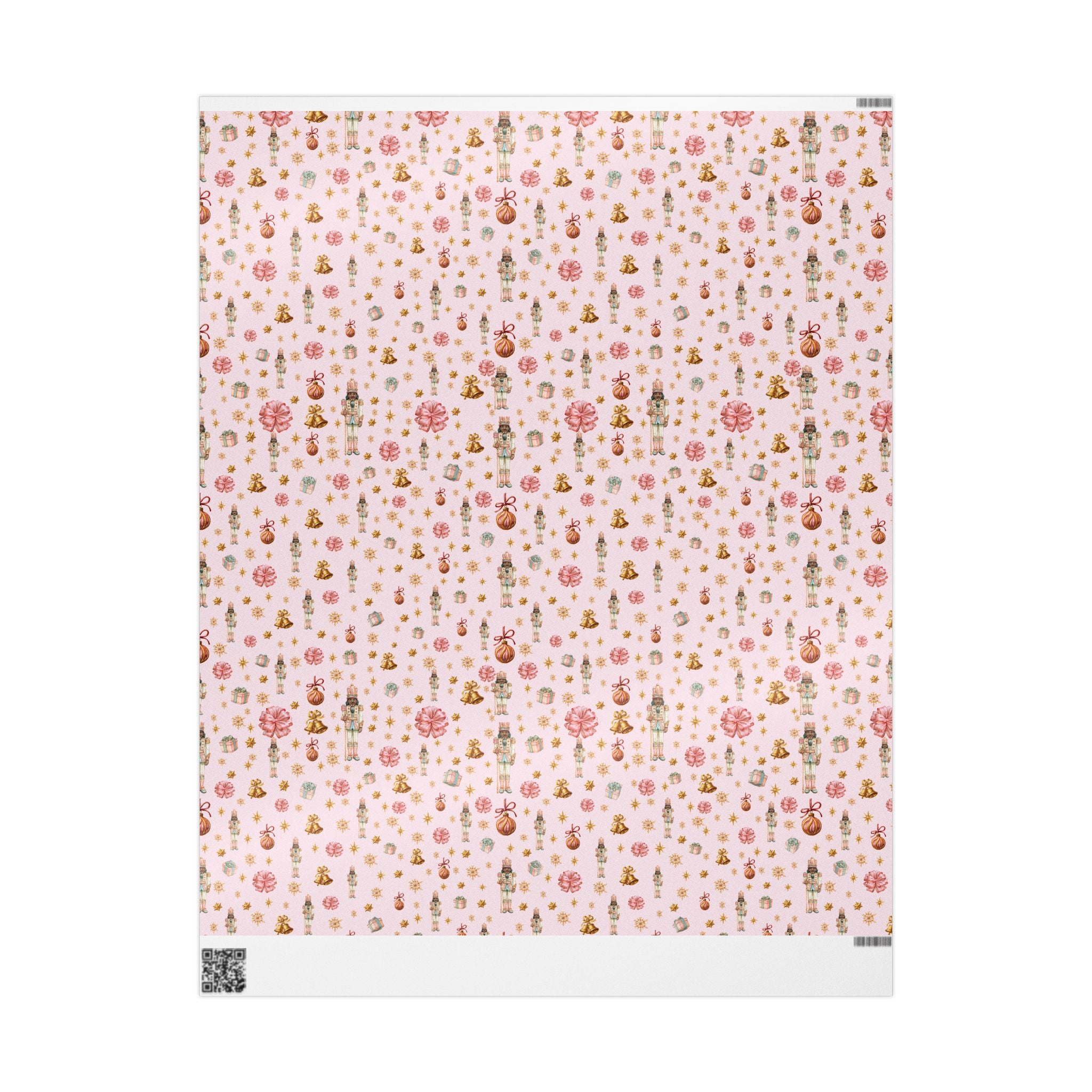 Pink Sugar Plum Nutcracker Gift Wrap