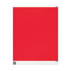 Christmas Wrapping Paper featuring solid cheer red gift wrap made to coordinate with holiday decorations.