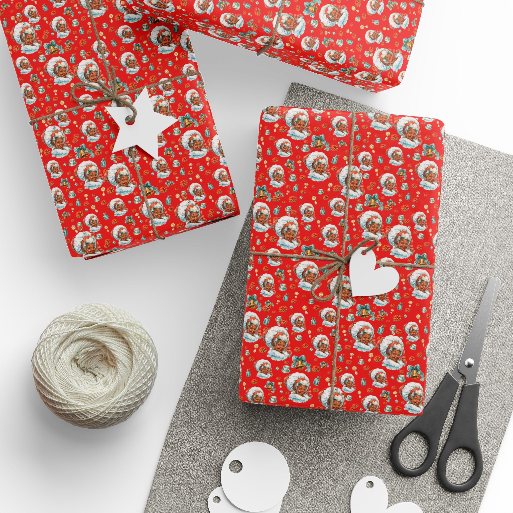 Mrs. Claus' Christmas Tea Gift Wrap