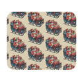 Vintage Santa Sleigh Mouse Pad — Retro Christmas Desk Mat