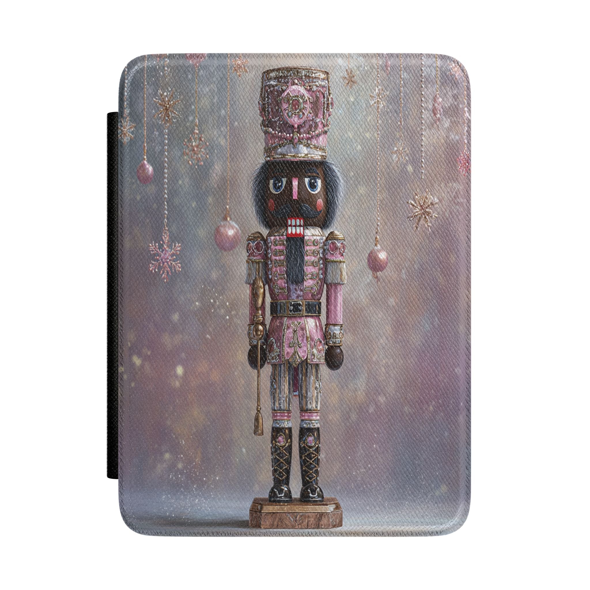 Copy of Copy of Copy of Copy of Copy of Copy of Kindle Case — Vintage Black Santa with Children Holiday E-Reader Cover