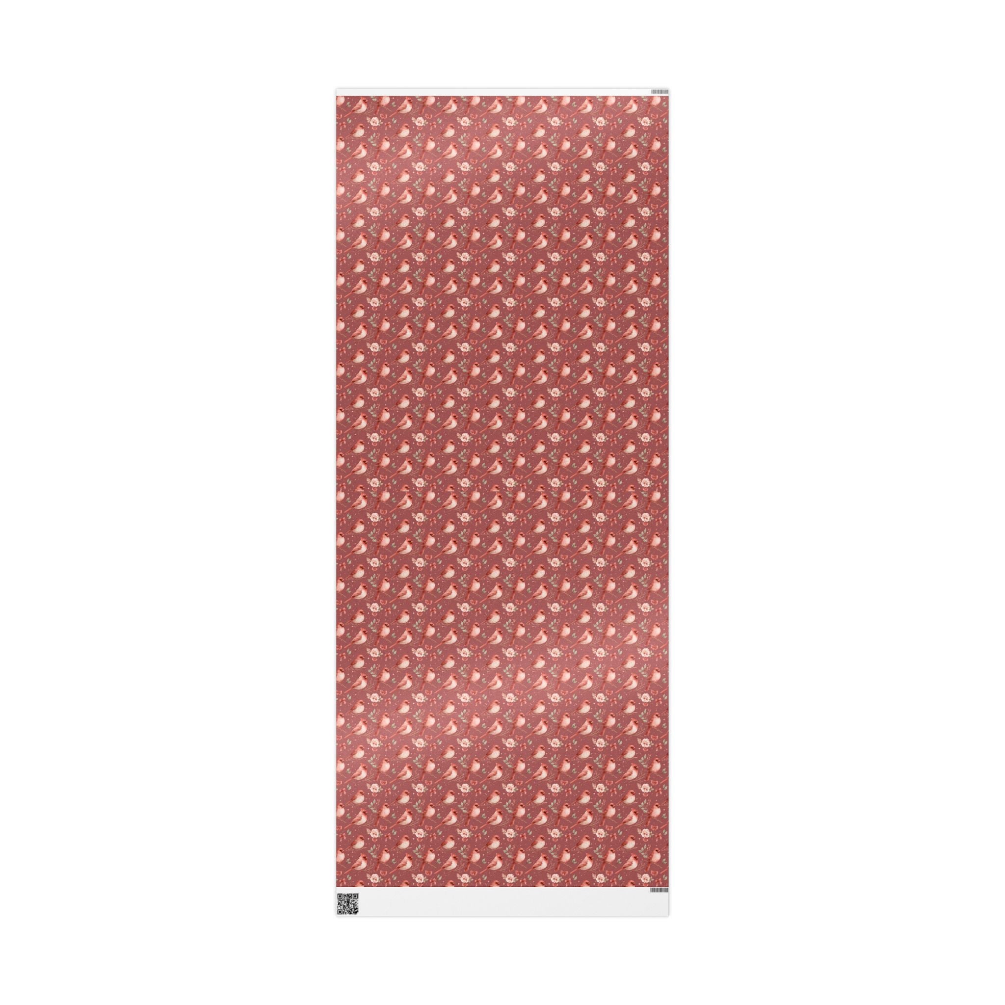 Cardinal Cheer Gift Wrap