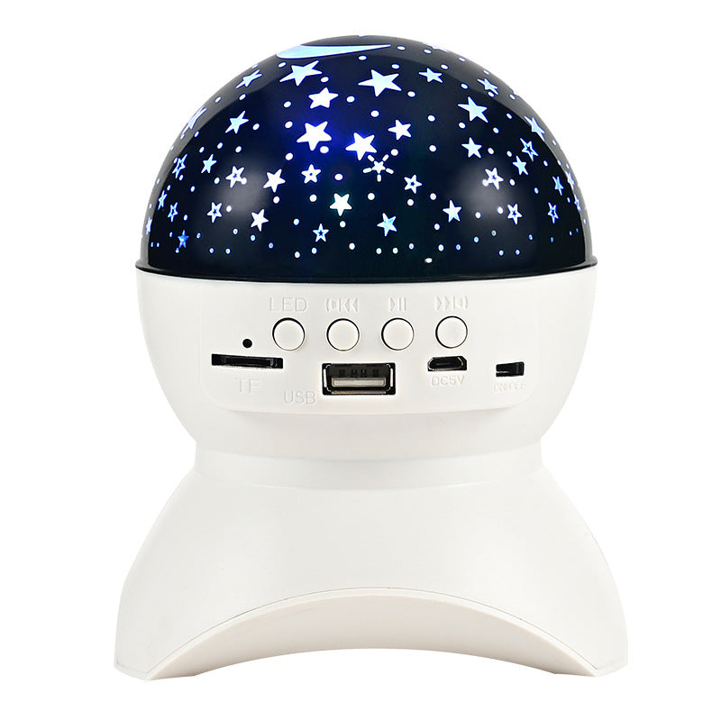 Christmas Light Projector featuring a star projector and Bluetooth speaker for cozy holiday lighting.