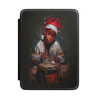 Kindle Case featuring a young Black drummer boy celebrating the Christmas story.