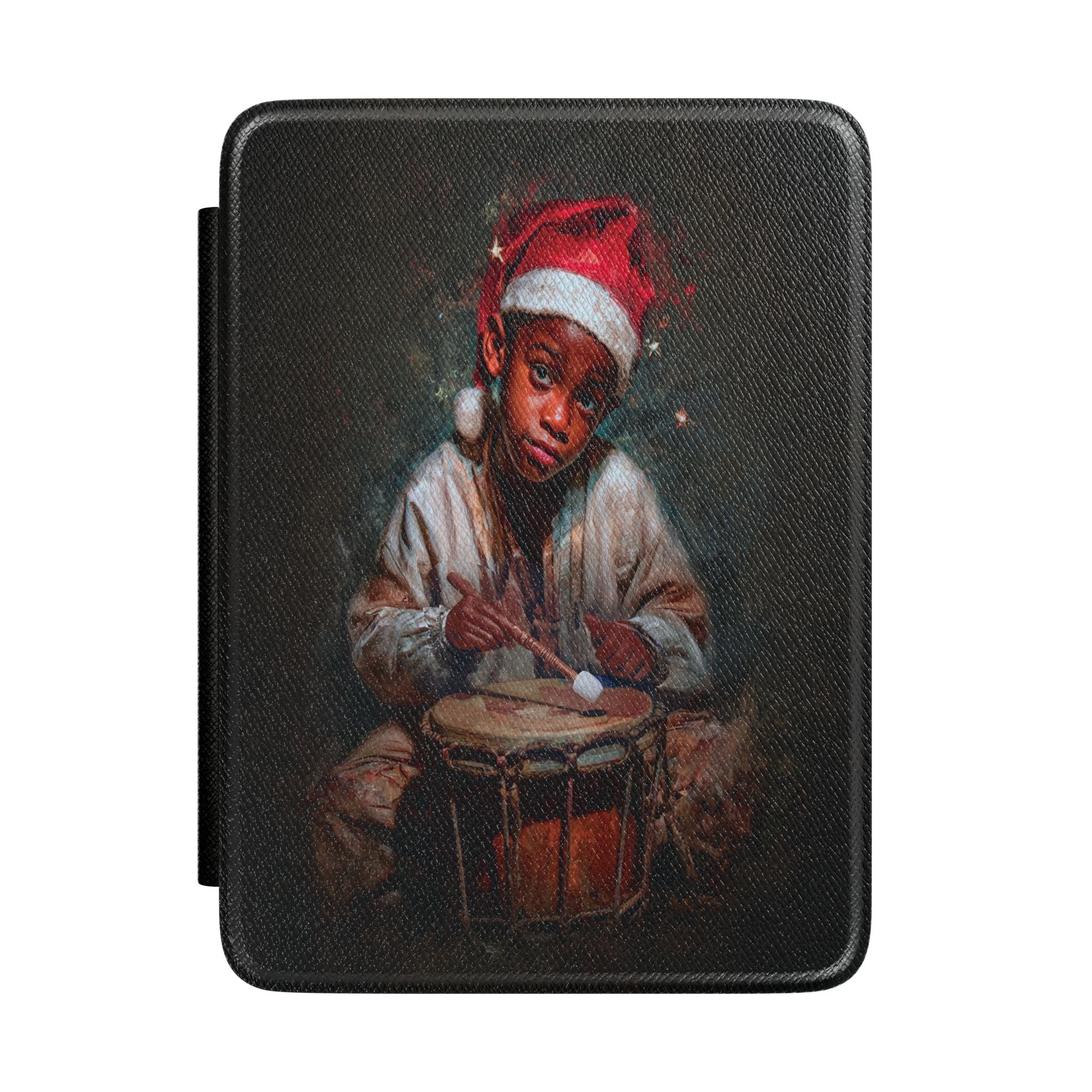 Copy of Copy of Copy of Kindle Case — Vintage Black Santa with Children Holiday E-Reader Cover