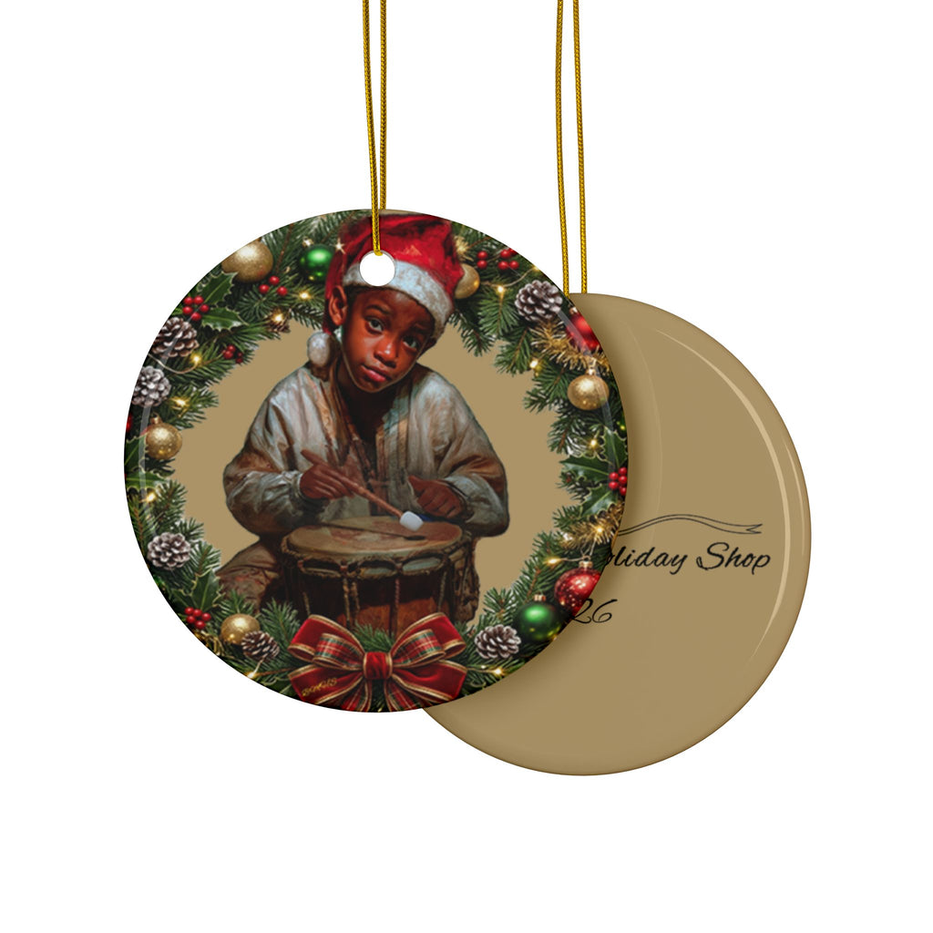 Decorative Ceramic Ornaments, Double-Sided (1pc, 3pcs, 5pcs, 10pcs)