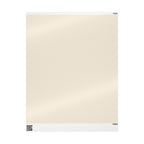 Christmas Wrapping Paper featuring solid cream gift wrap made to coordinate with holiday decorations.
