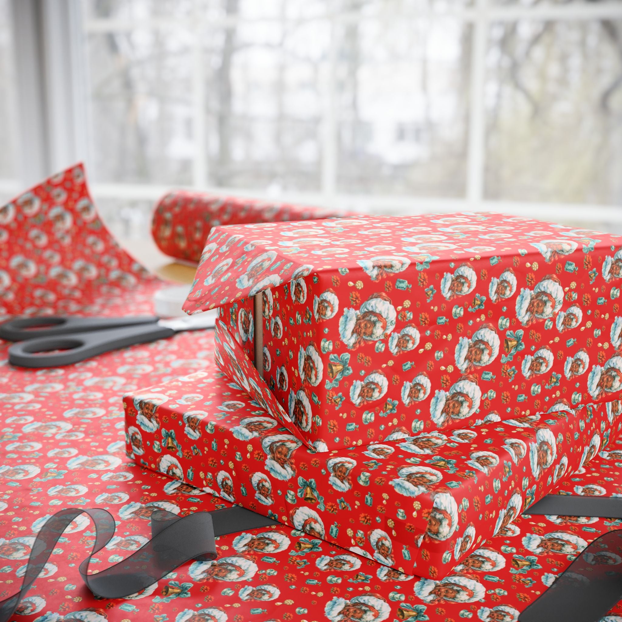 Mrs. Claus' Christmas Tea Gift Wrap