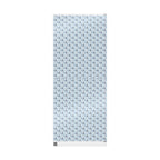 Christmas Wrapping Paper featuring blue angel artwork with soft winter holiday accents.