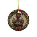 Decorative Ceramic Ornaments, Double-Sided (1pc, 3pcs, 5pcs, 10pcs)