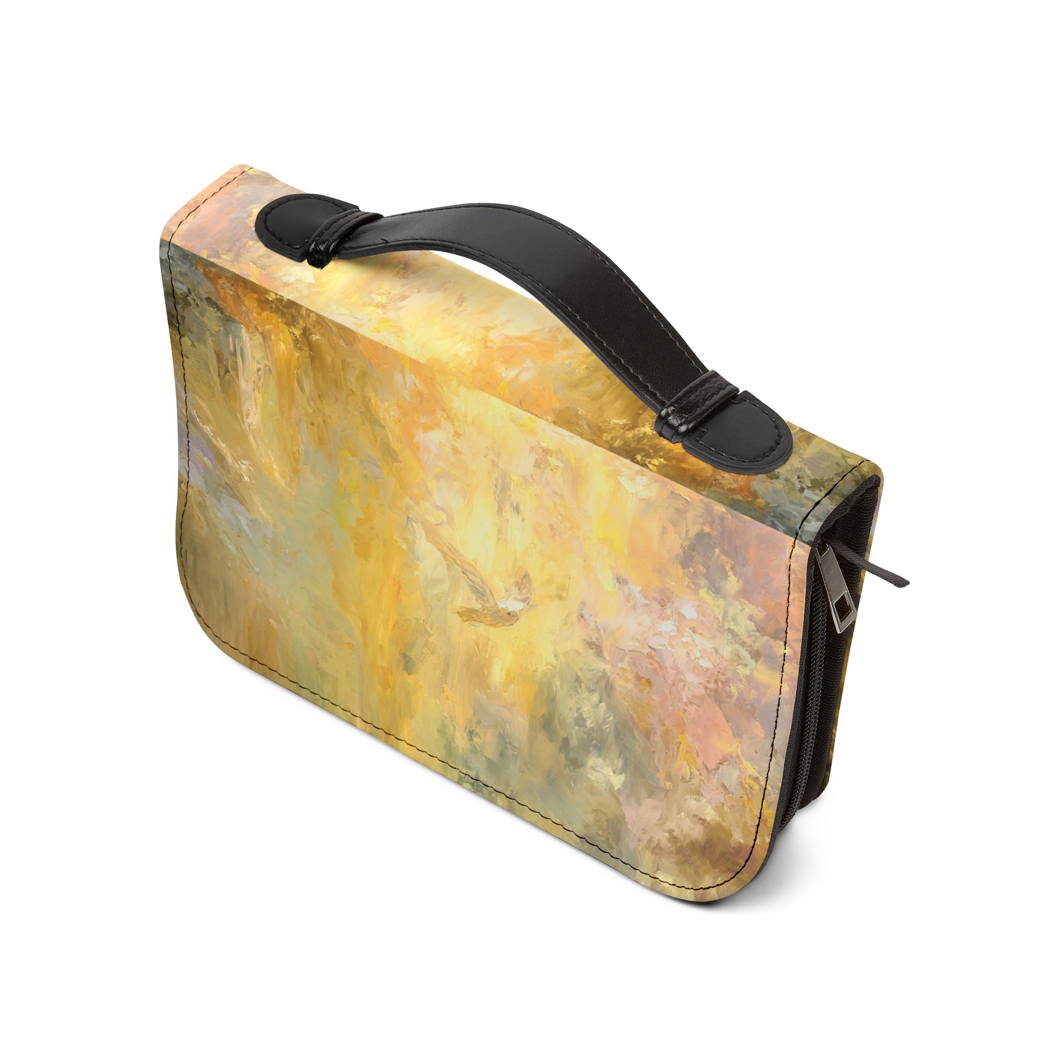 Bible Cover featuring an inspirational Bible verse design on a protective Bible cover.