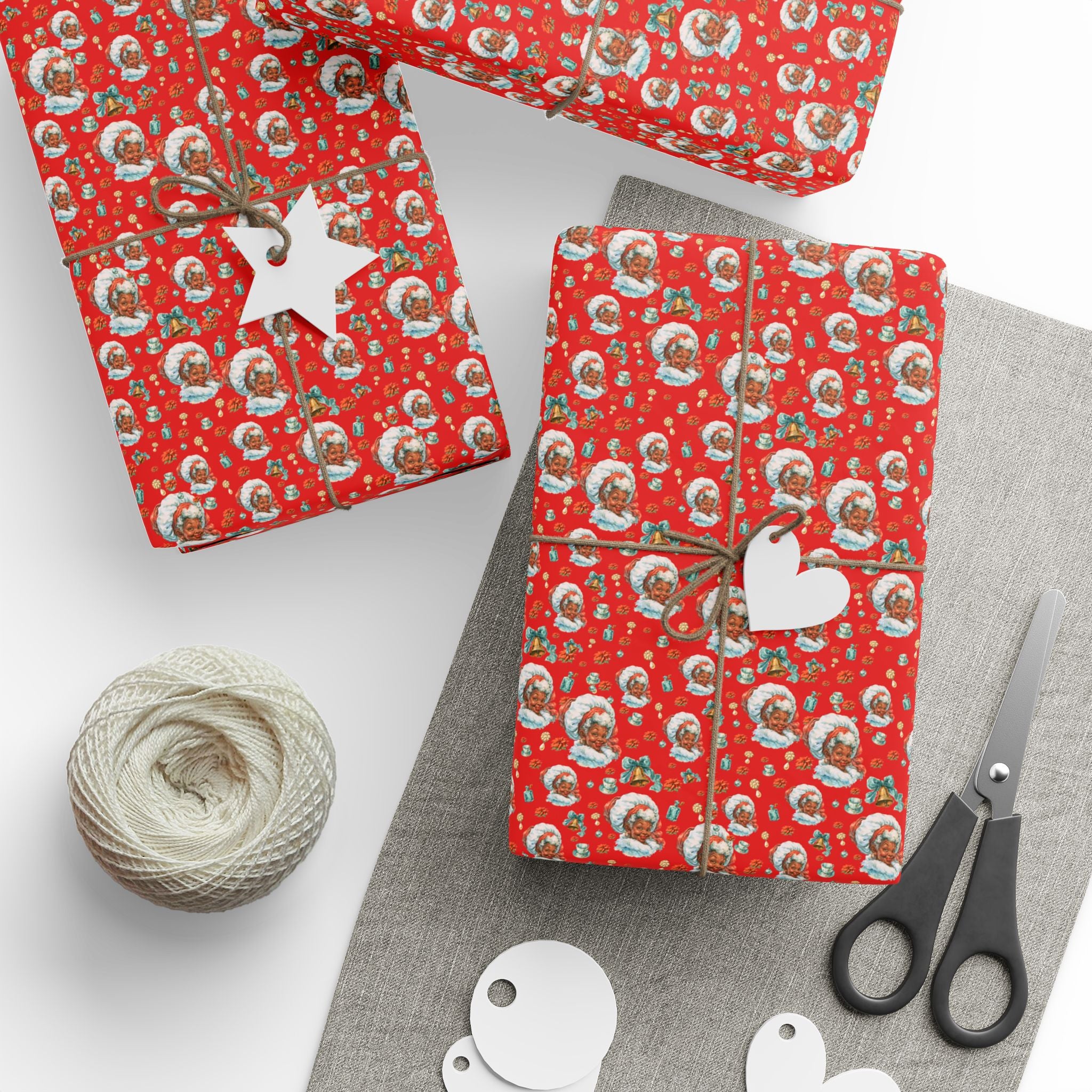 Mrs. Claus' Christmas Tea Gift Wrap