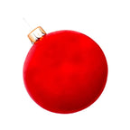 Christmas Ornament featuring oversized inflatable Christmas bulb decorations.
