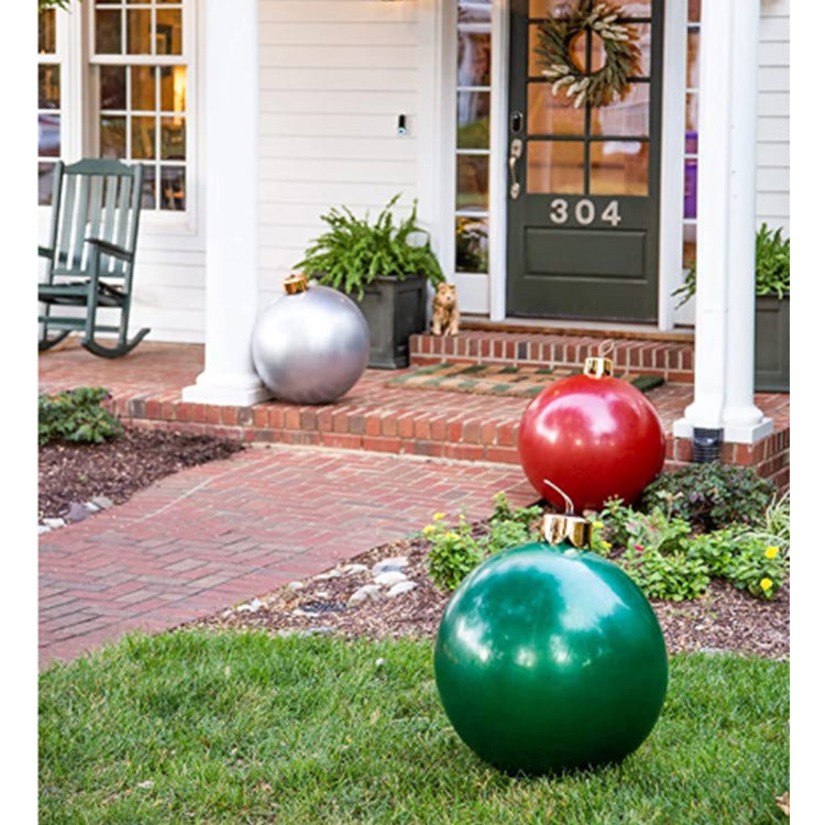 Inflatable Oversized Christmas Bulbs