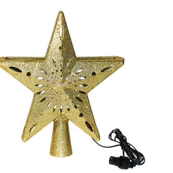 Christmas Light Projector featuring a treetop LED projector for a bright Christmas tree display.