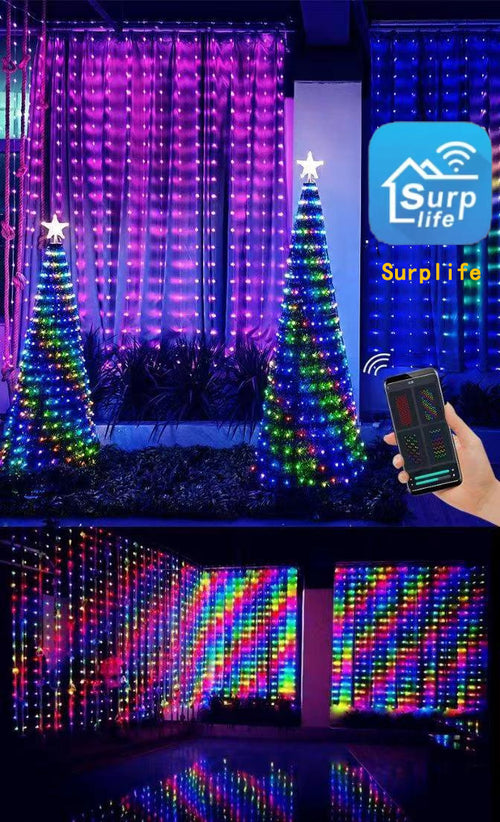 Christmas Lights featuring custom outdoor LED Christmas lights for holiday decorating.