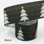 Christmas Ribbon featuring decorative Christmas ribbon for wrapping gifts, trees and holiday decor.