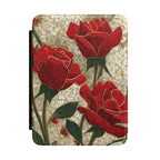 "Burgundy Bourbon Rose" Kindle Case