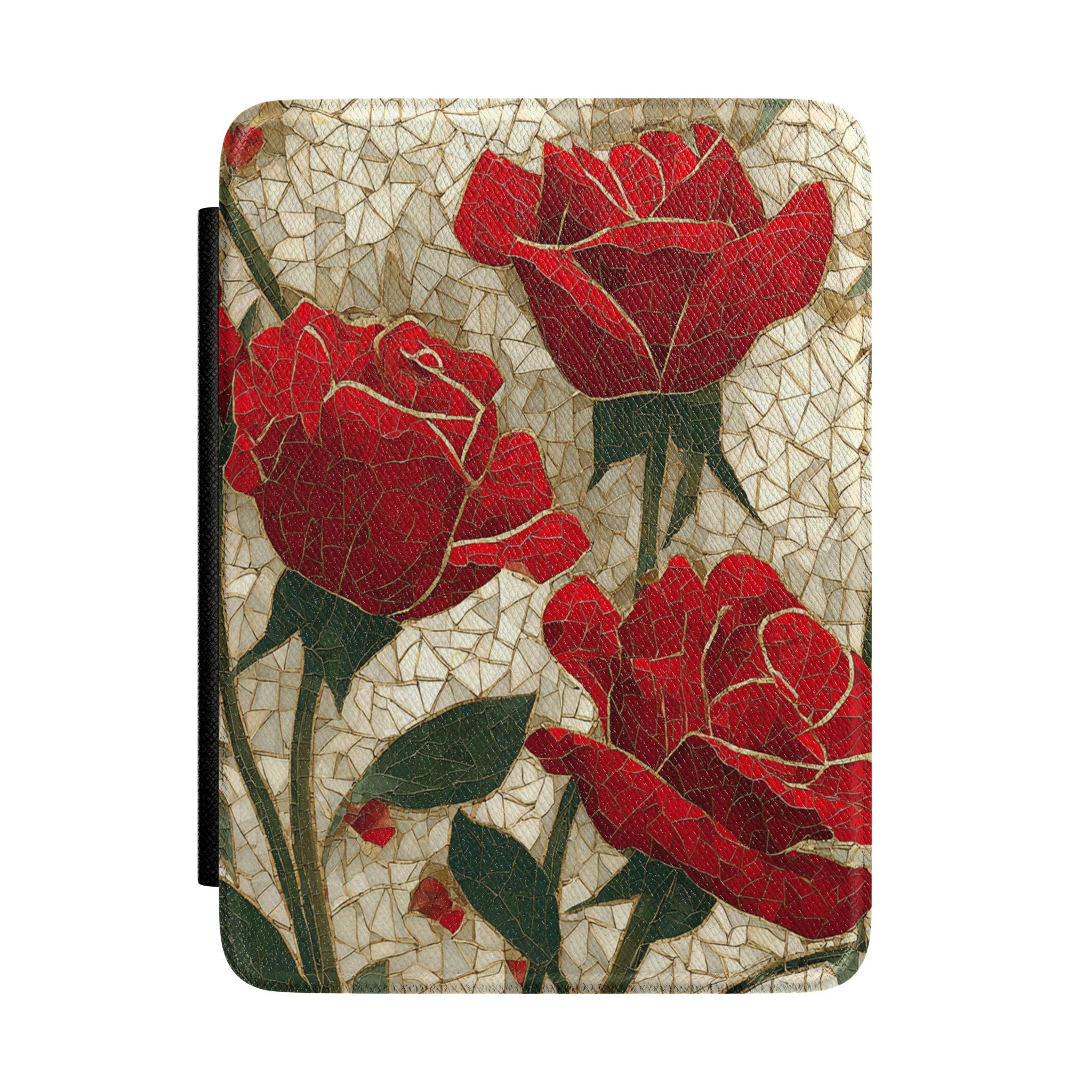 "Burgundy Bourbon Rose" Kindle Case