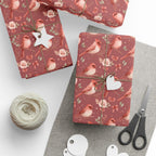 Cardinal Cheer Gift Wrap