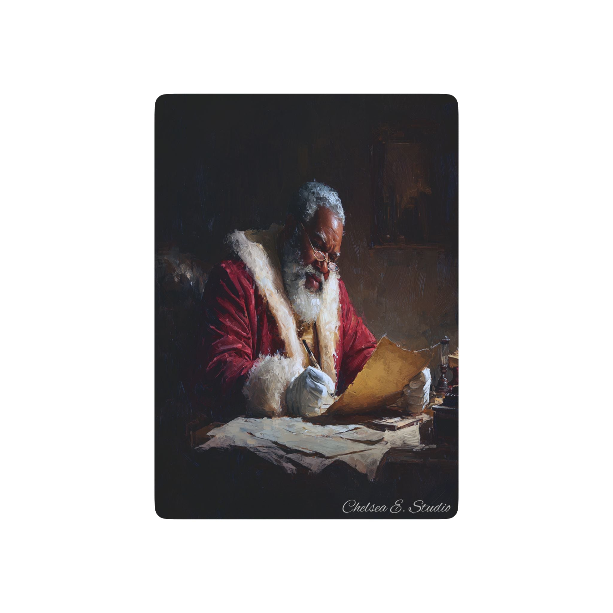 Santa Claus Poker Playing Cards — Vintage Holiday Deck for Christmas Game Nights