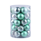 Christmas Ornament featuring a festive set of Christmas ornaments for tree decorating.