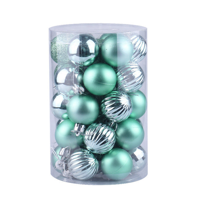 Christmas Ornament featuring a festive set of Christmas ornaments for tree decorating.