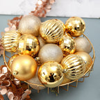 Christmas Ornament featuring a festive set of Christmas ornaments for tree decorating.