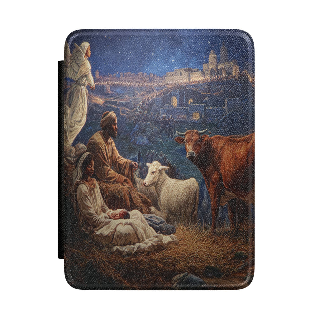 Copy of Copy of Kindle Case — Vintage Black Santa with Children Holiday E-Reader Cover