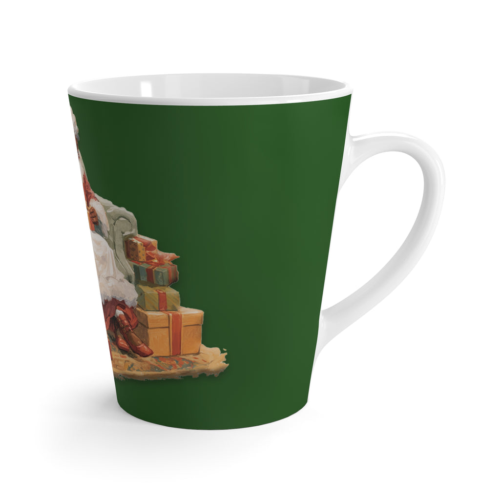Cozy Mrs. Claus Christmas Latte Mug