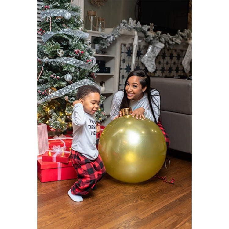 Inflatable Oversized Christmas Bulbs
