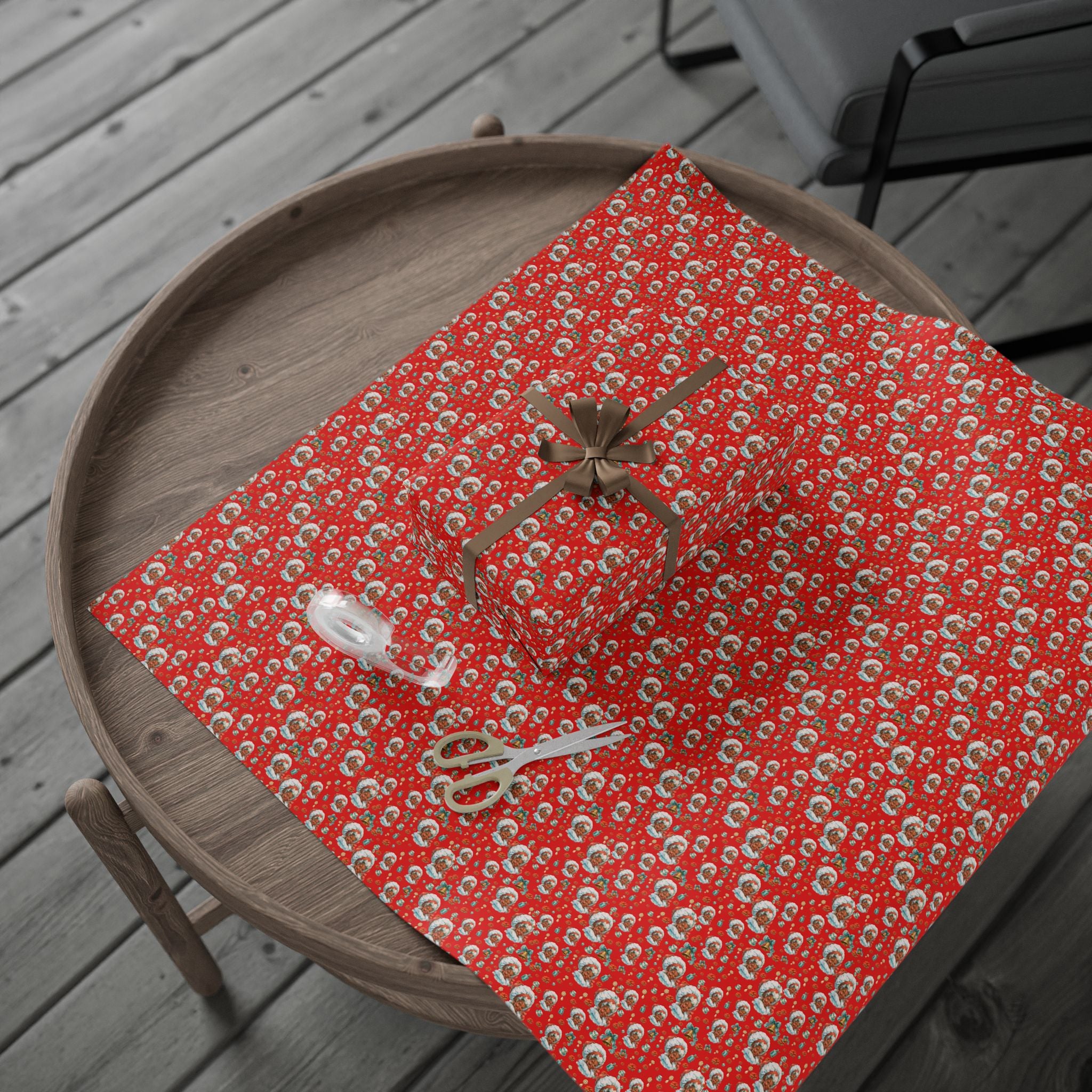 Mrs. Claus' Christmas Tea Gift Wrap