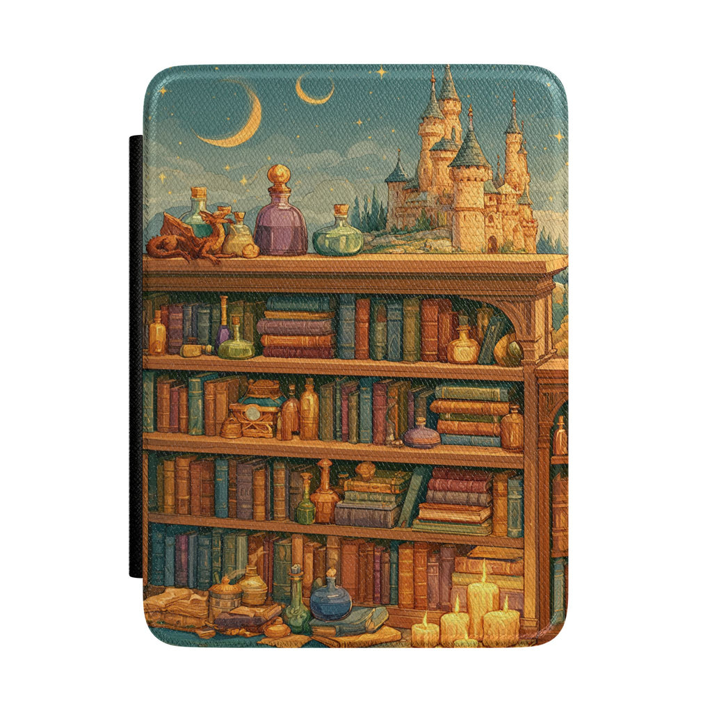 Mystic Bookshelf Kindle Case