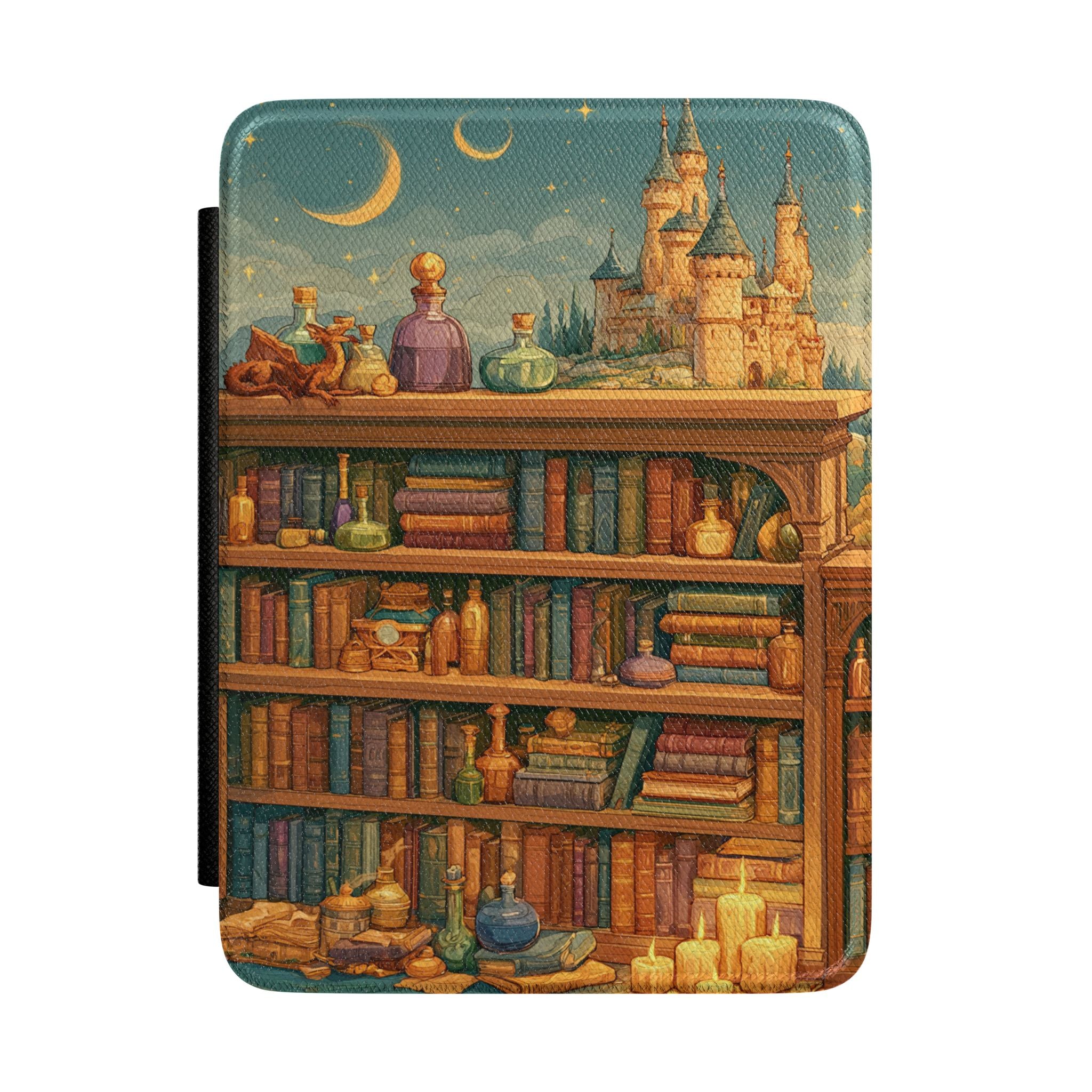Mystic Bookshelf Kindle Case