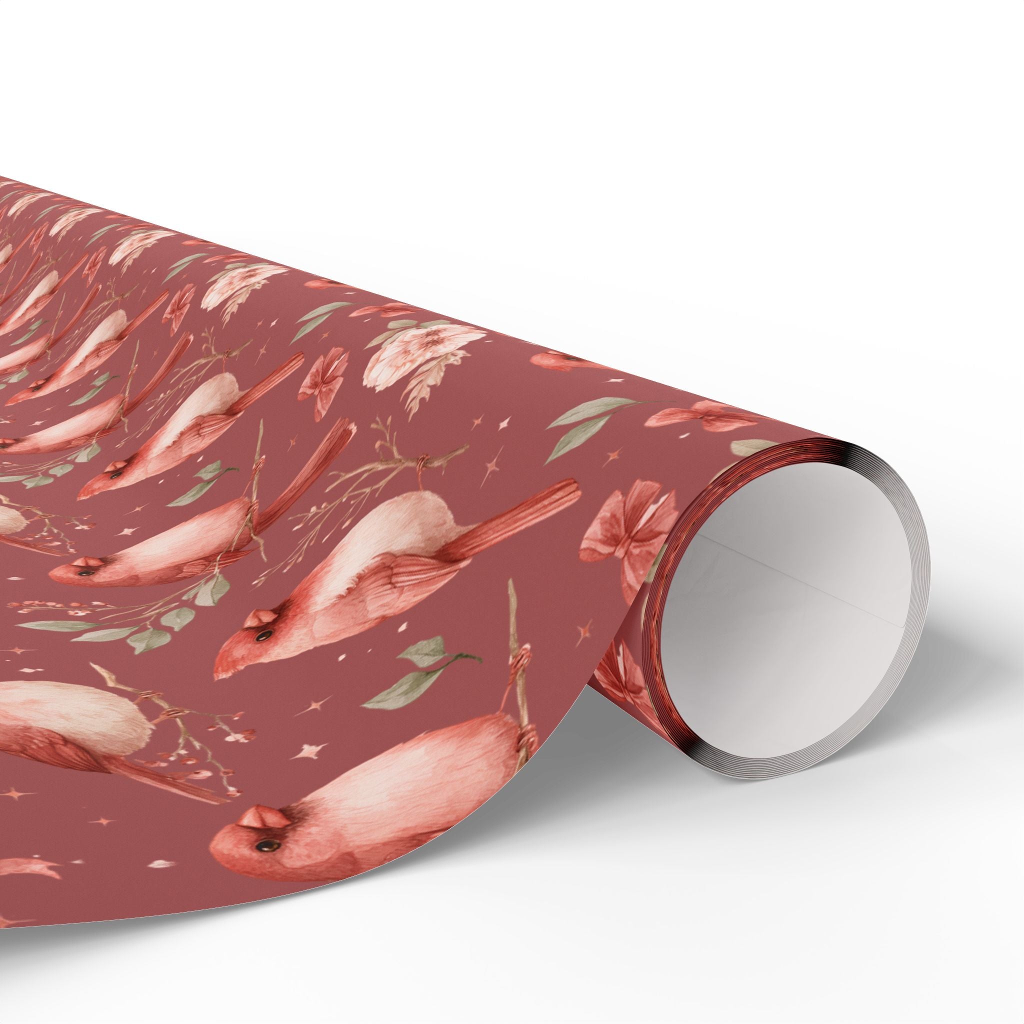 Cardinal Cheer Gift Wrap