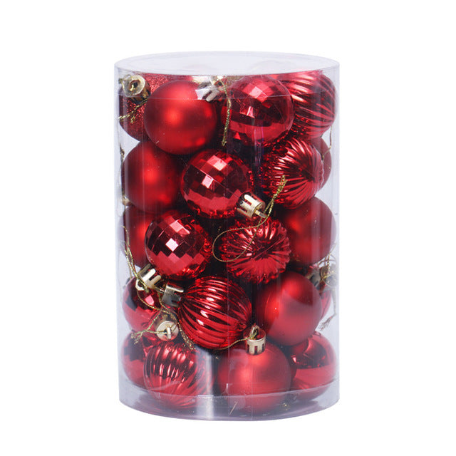 Christmas Ornament featuring a festive set of Christmas ornaments for tree decorating.