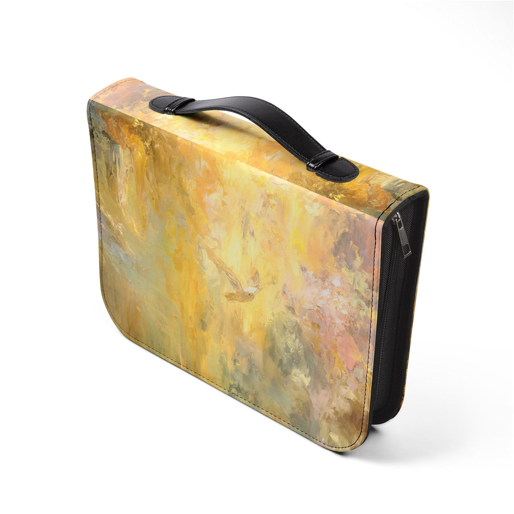 Bible Cover featuring an inspirational Bible verse design on a protective Bible cover.