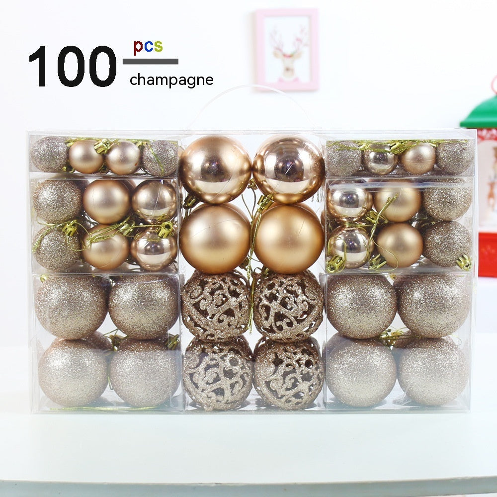 Christmas Ornament featuring a festive set of Christmas ornaments for tree decorating.