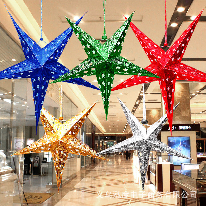 Christmas Ornament featuring an oversized Christmas star ornament for festive decorating.